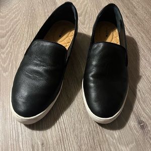 Birdies The Swift Shoe 10 Black Leather Slip On Loafer Women’s Comfort